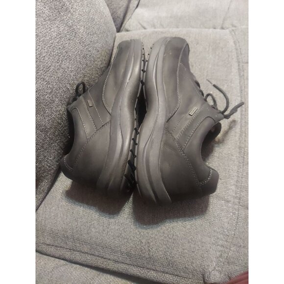 Dunham Men's Midland Non-slip Lace Up Oxford Work Sneakers Black Size 16 Leather - Picture 7 of 10